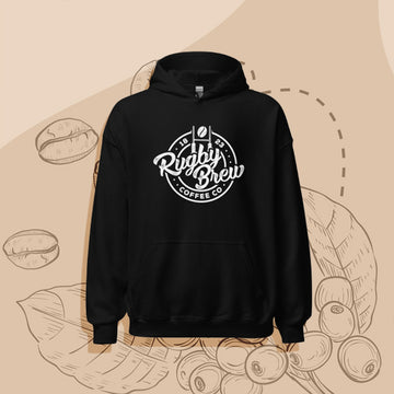 Black Rugby Brew Coffee Co. Hoodie