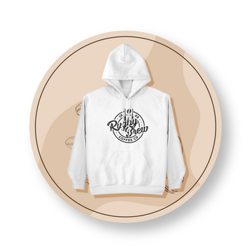 Rugby Brew White Hoodie