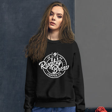Rugby Brew Black Crewneck Rugby Sweatshirt