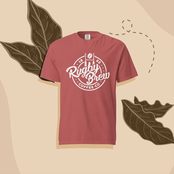 Garment Washed Rugby T shirt