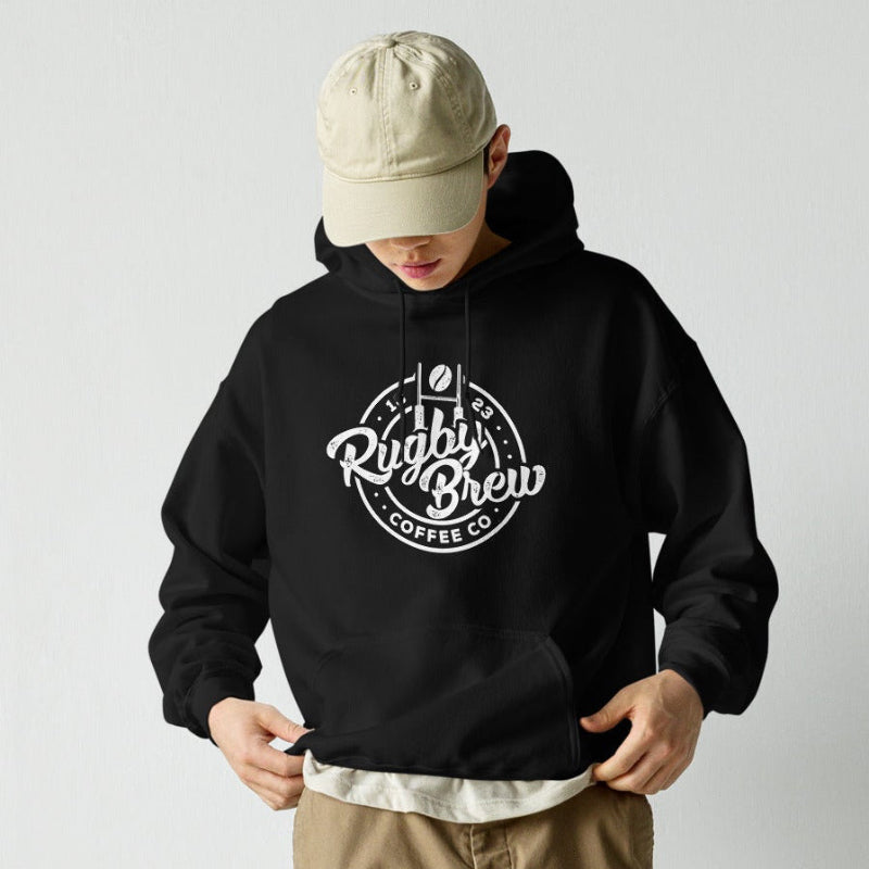 Rugby 1823 Black Hoodie