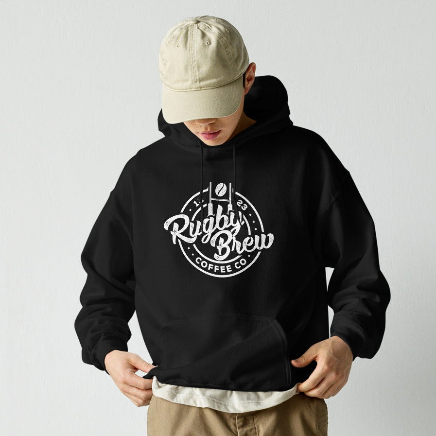Rugby 1823 Black Hoodie